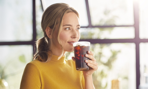 Aroma verii din cafeaua cu gheață