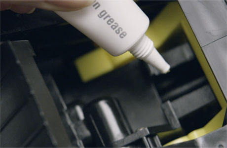 Lubrifierea unităţii de preparare