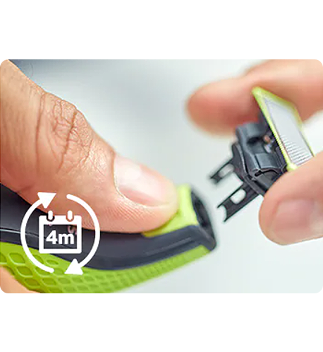 Nu ratezi niciodată &icirc;nlocuirea lamei OneBlade