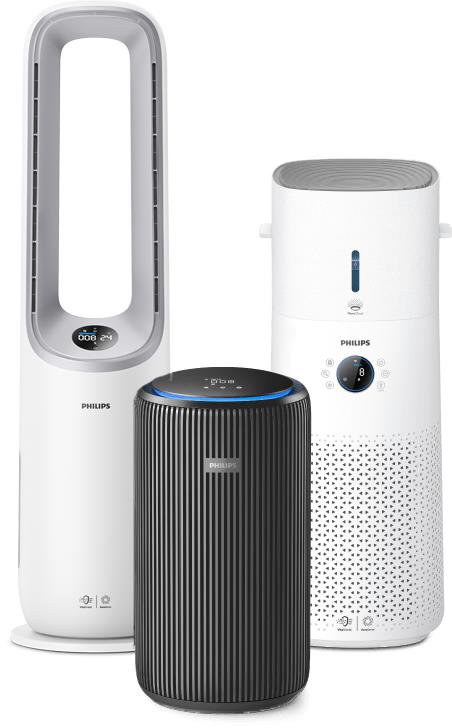 Set de purificatoare de aer Philips alăturate