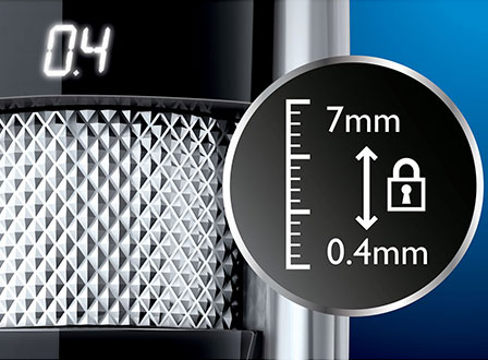 17 setări de lungime blocabile