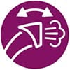 Capăt de călcare cu v&acirc;rf ascuțit icon