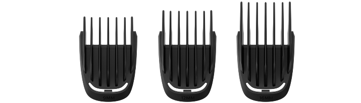 Patru piepteni pentru păr laţi